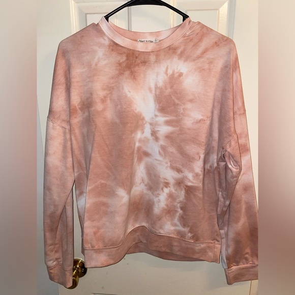 Heart & Hips Other - Hearts & Hips Rose Gold Tie‎ Die Girls Top​